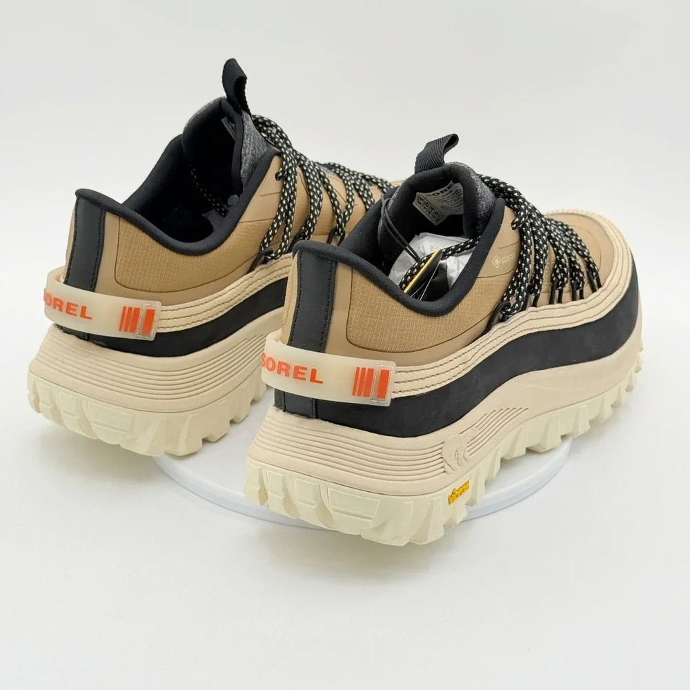 Sorel Callsign Horizon GTX Low Shoes Size 11 Mens Buff / Beige Waterproof NEW